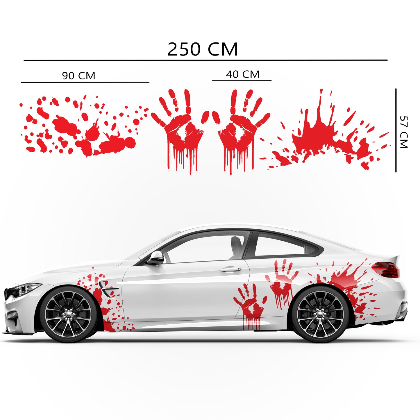 Blut Spritzer Hände